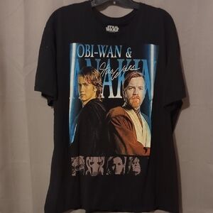 Star Wars Obi Wan & Anakin Graphic T-Shirt
